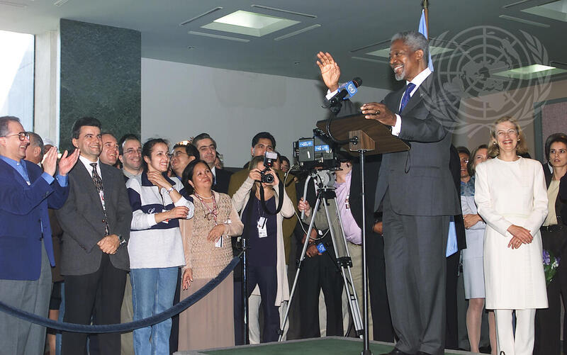 United Nations and Kofi Annan Share Nobel Peace Prize