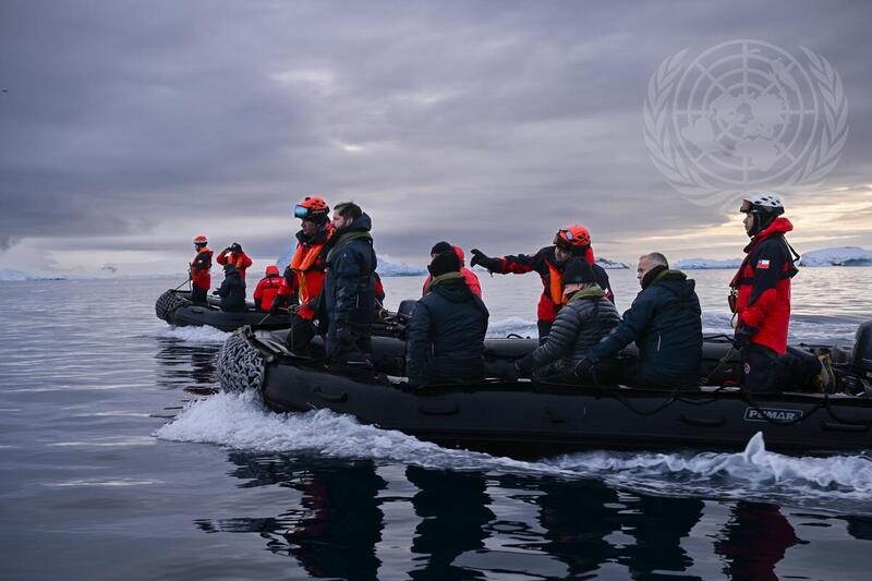 Secretary-General Visits Antarctica