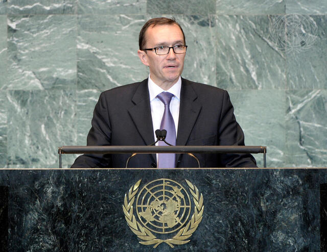 Deputy Foreign Minister of Norway Addresses General Assembly
