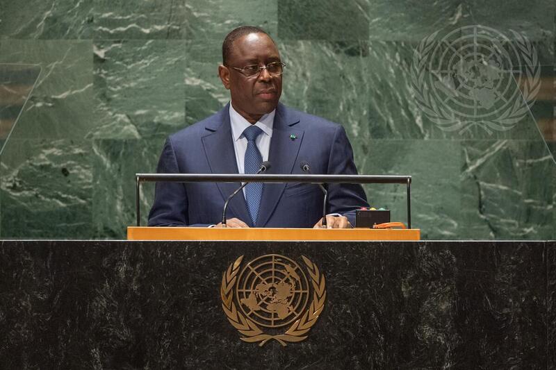 President of Senegal Addresses 78th Session of General Assembly Debate