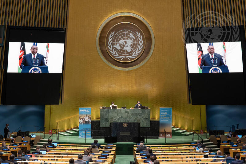 General Assembly Holds High-level Meeting to Commemorate 75th Anniversary of United Nations