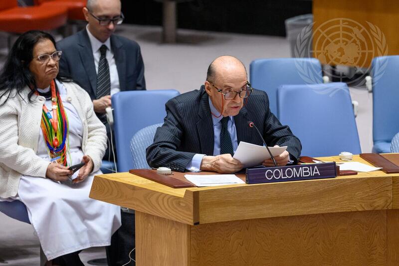 Security Council Meets on UN Verification Mission in Colombia