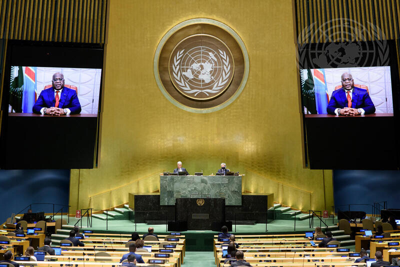 President of Democratic Republic of Congo Addresses General Assembly Debate