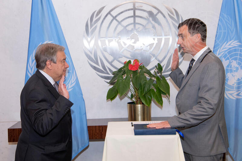 Secretary-General Swears in Under-Secretary-General for Safety and Security