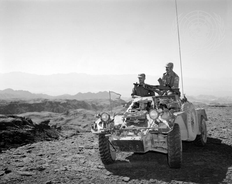 The United Nations Emergency Force (UNEF) - Background Photo