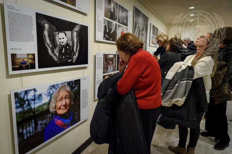 Opening of Exhibit "Lonka Project" on Last Holocaust Survivors