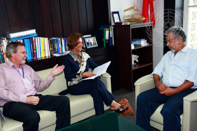 Special Envoy for HIV/AIDS in Asia and Pacific Meets Timorese Prime Minister