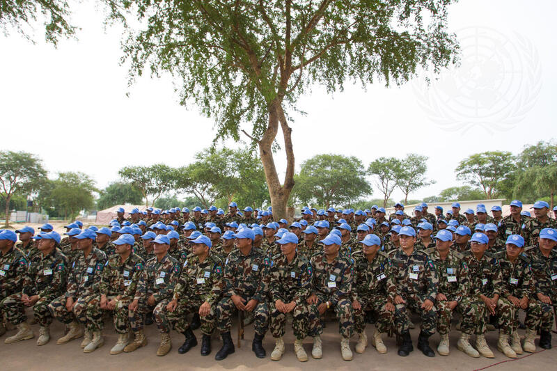 Unmiss Celebrates 70th Anniversary Of Peacekeeping Un Photo 7507
