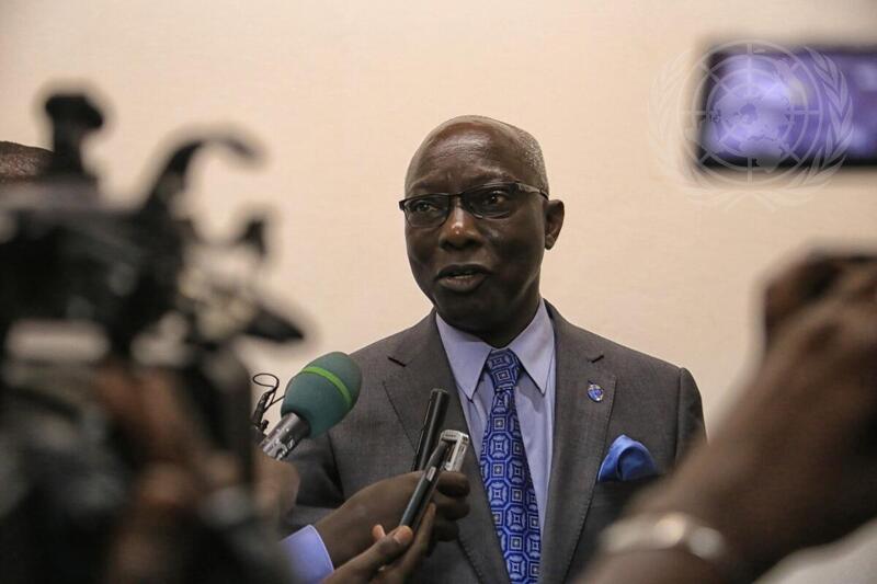 UN Special Adviser on Prevention of Genocide Speaks to Press in Bangui