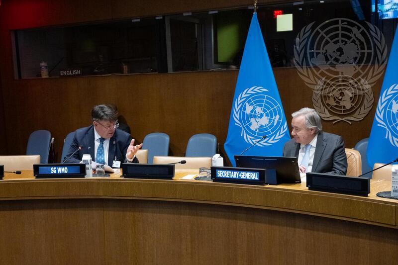 Secretary-General Meets with Advisory Panel of Early Warnings for All Initiative