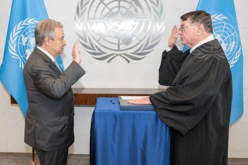Swearing-in Ceremony for Judges of UN Appeals Tribunal and UN Dispute Tribunal