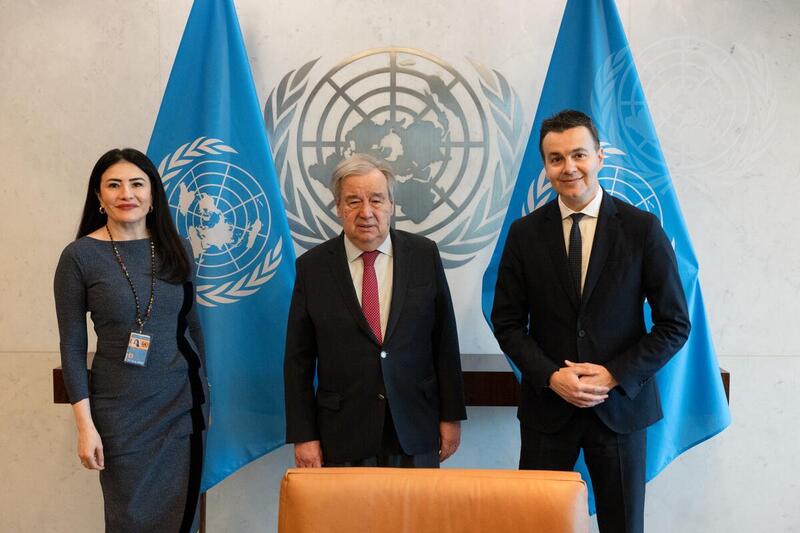 Secretary-General Meets with Co-facilitators for Establishment of International Scientific Panel on Artificial Intelligence
