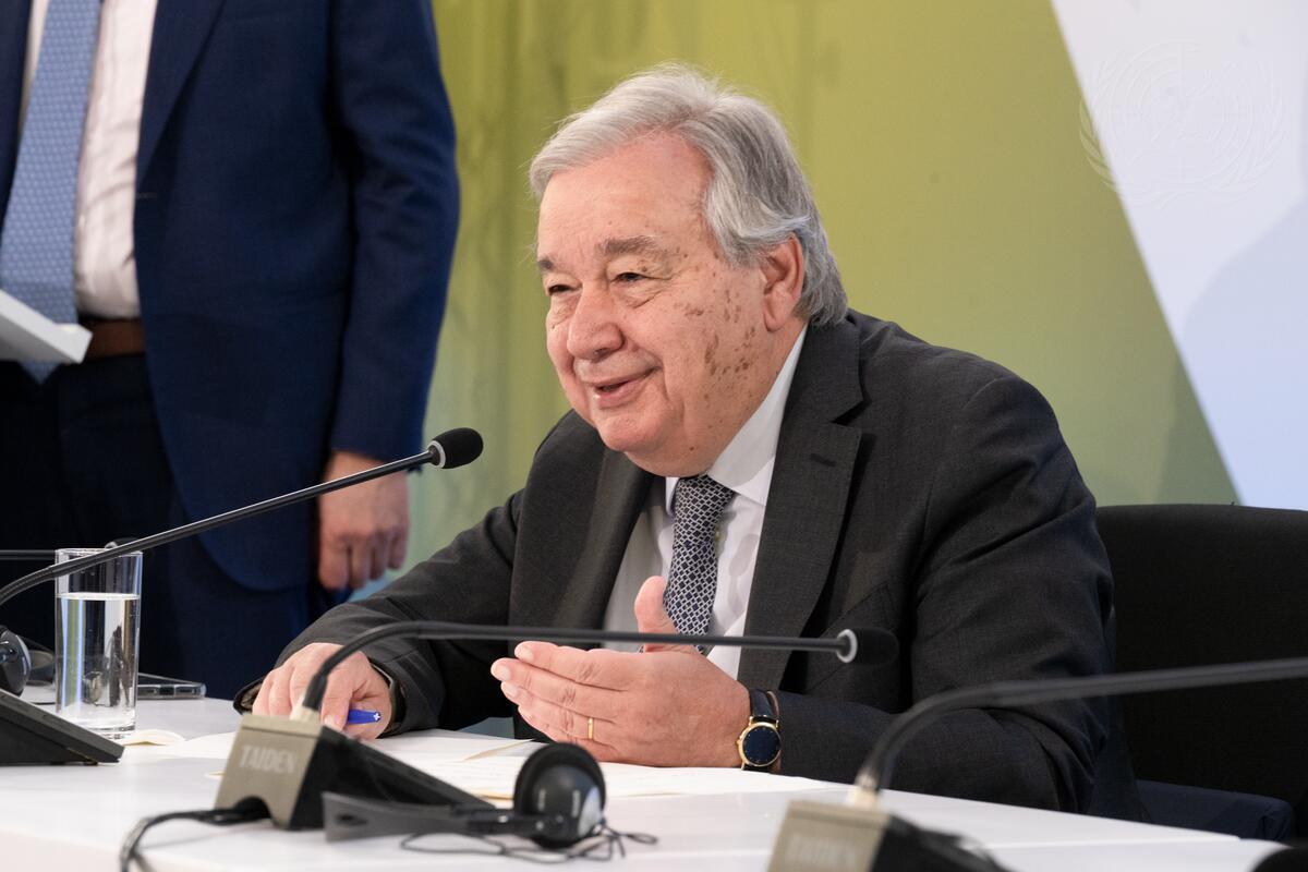 Secretary-General Briefs Press During UN Ocean Conference