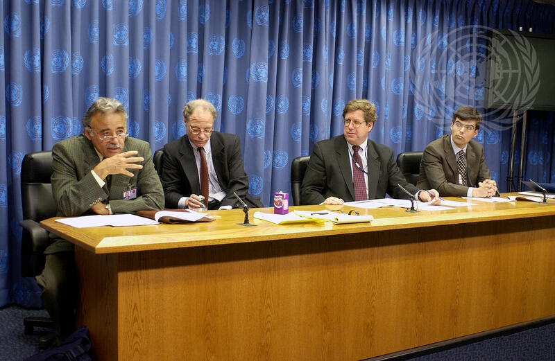Press Conference on Coalition for International Criminal Court