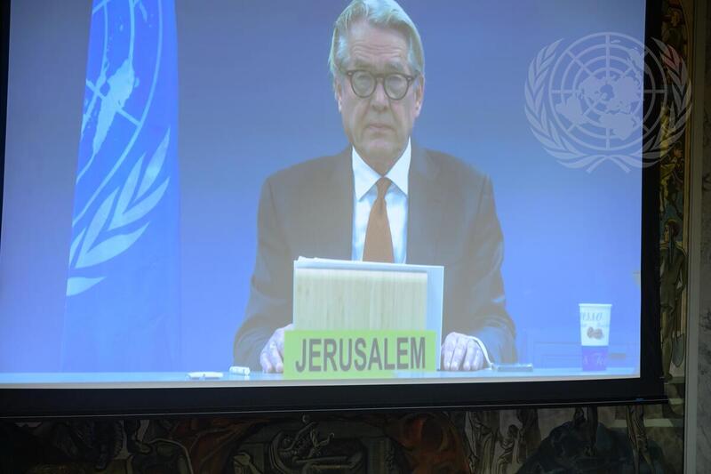 Security Council Meets on Situation in Middle East, Including Palestinian Question
