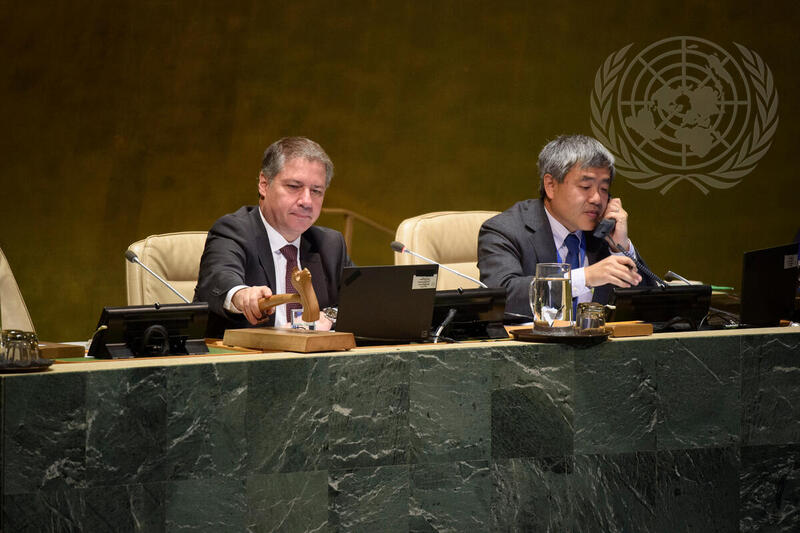 General Assembly Hears Report of the International Criminal Court