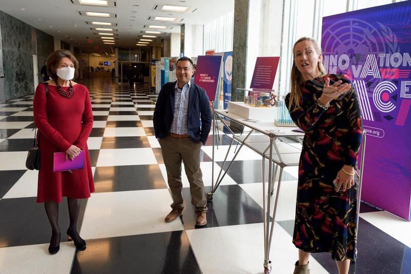 Shape of Innovation Exhibit at UN Headquarters