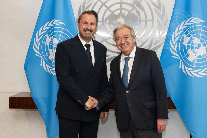 Secretary-General Meets with Deputy Prime Minister of Luxembourg
