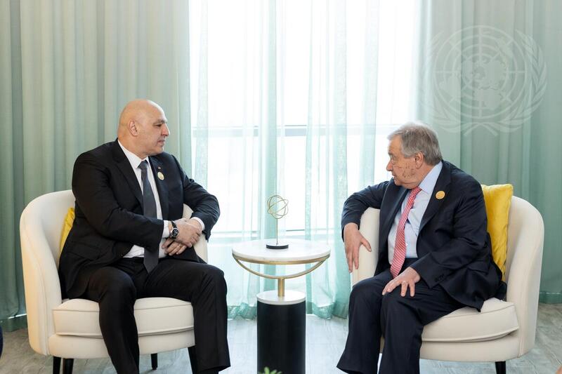 Secretary-General Meets President Lebanon