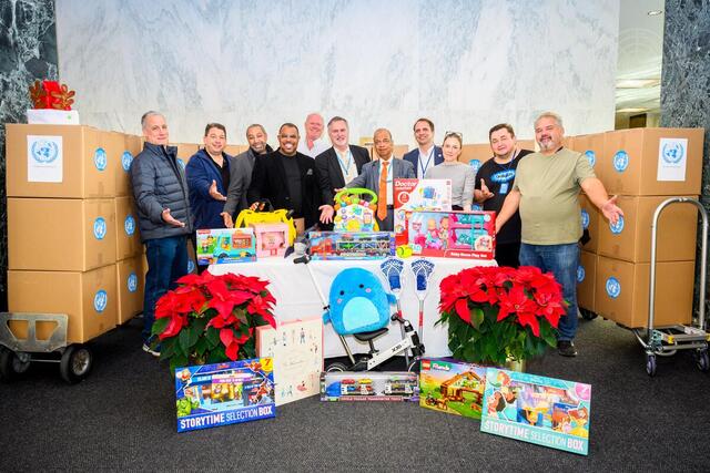 United Nations Toy Drive initiative