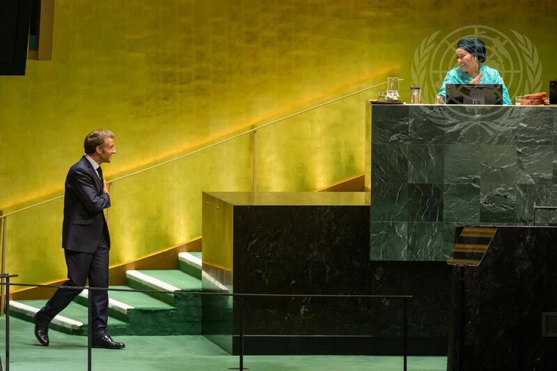 President of France Addresses 80th Session of General Assembly Debate