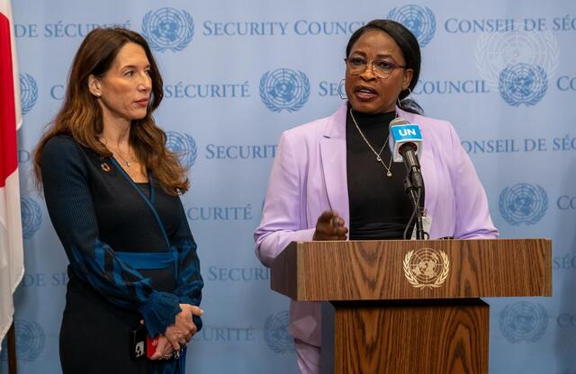 President of Darfur Women Action Group Briefs Press ahead of Security Council Meeting on Women and Peace and Security