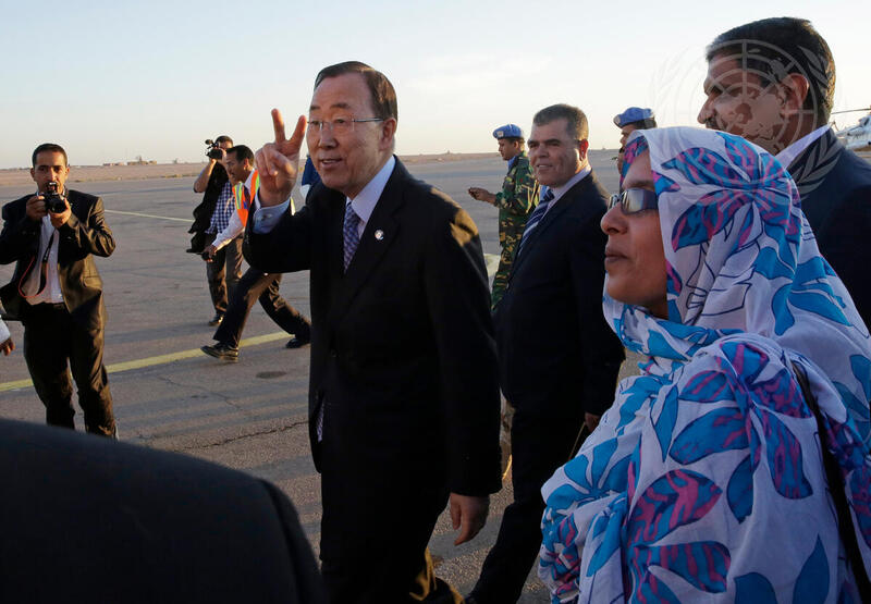 Secretary-General Arrives in Algiers, Algeria