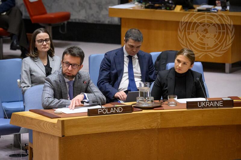 Security Council Meets on Maintenance of Peace and Security of Ukraine