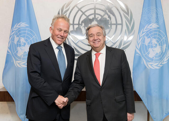 Secretary-General Meets Head of UN Assistance Mission in Somalia