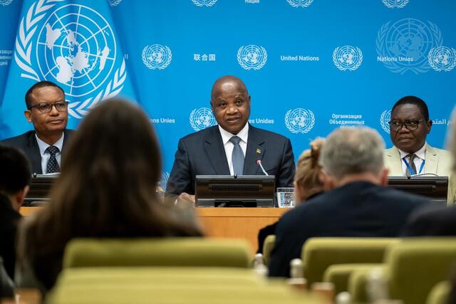 President of Security Council Briefs Press on Programme of Work