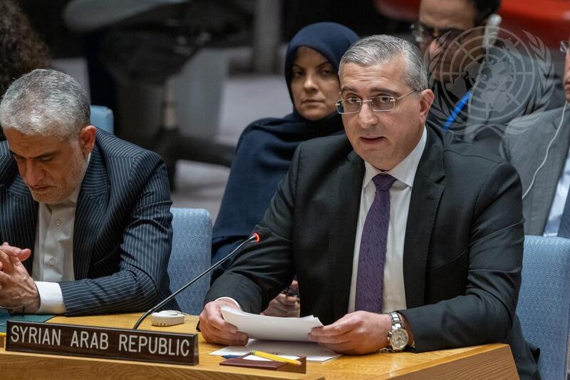 Security Council Meets on Situation in Middle East, Including Palestinian Question