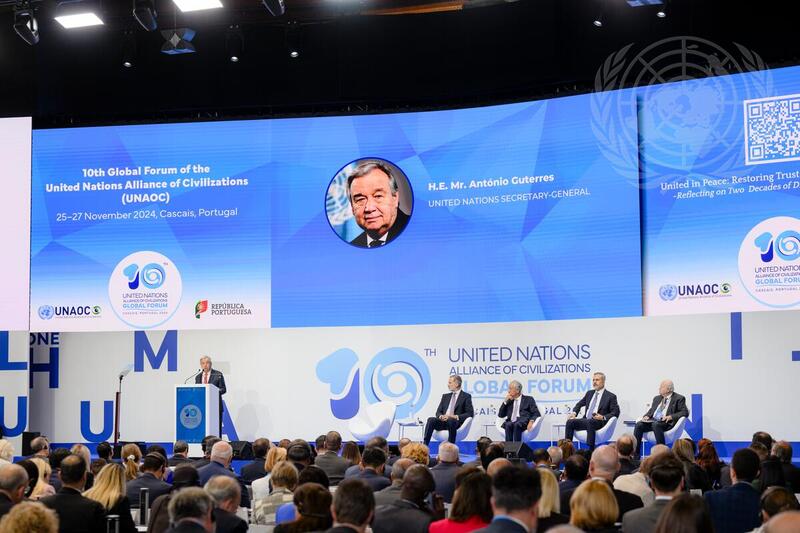 Secretary-General Attends Global Forum of UN Alliance of Civilizations