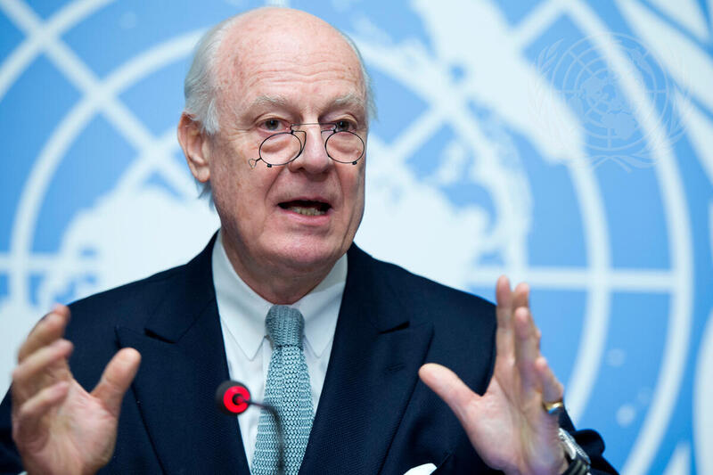 Press Conference With UN Special Envoy for Syria