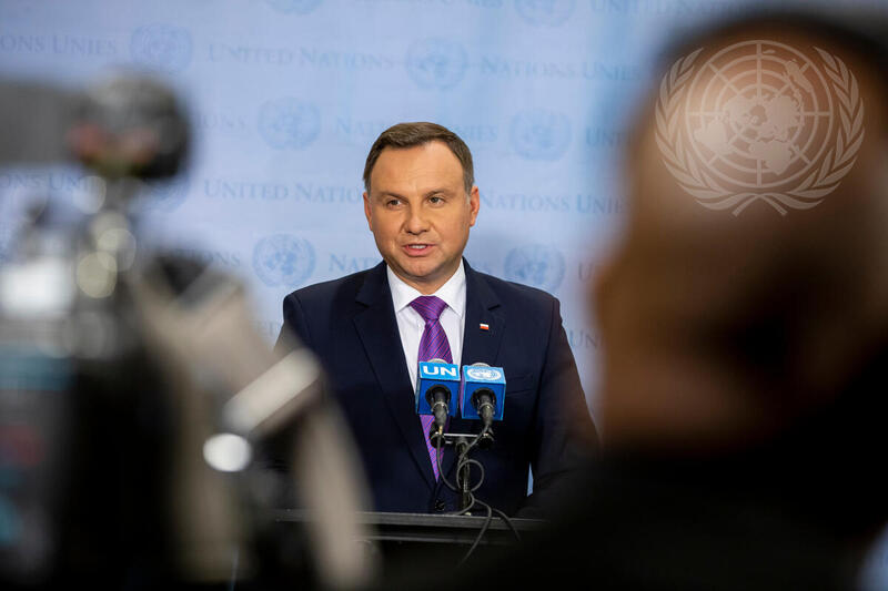 President of Poland Addresses UN Summit on Biodiversity UN Photo