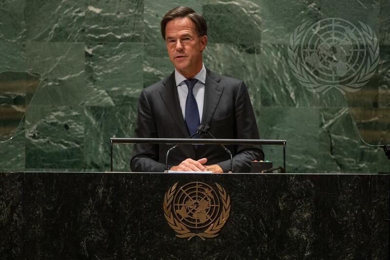 Prime Minister of Netherlands Addresses General Assembly Debate