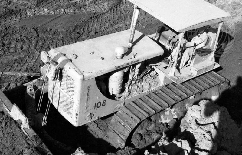 Training Pakistani in the Use of Heavy Earth-moving Equipment