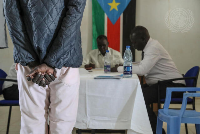 Mobile Court Supported by UNMISS Opens in Bentiu