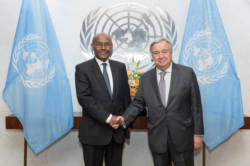 Secretary-General Meets President of International Court of Justice