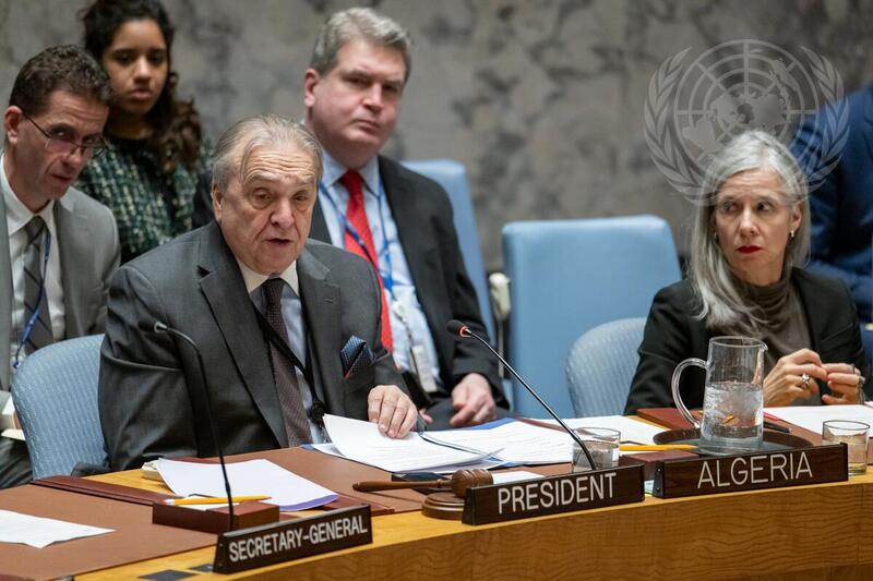 Security Council Meets on Maintenance of International Peace and Security