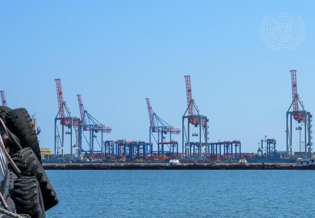 Secretary-General Visits Ukraine&#039;s Odesa Port
