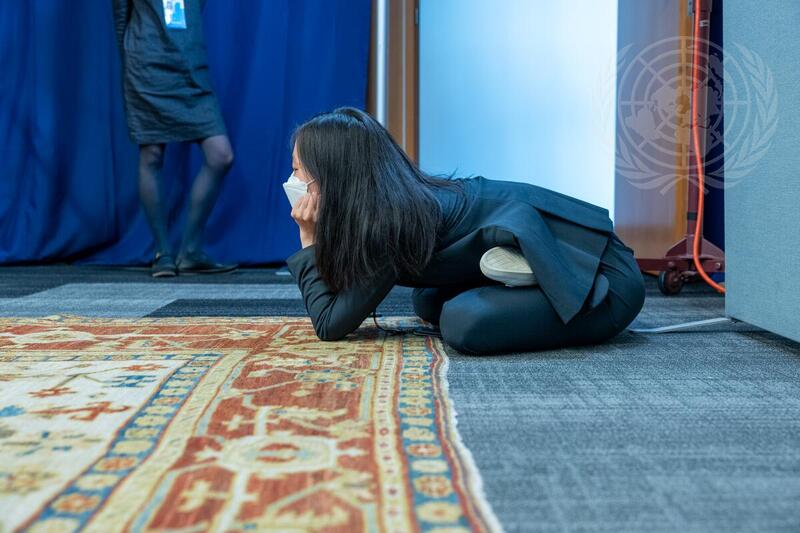 Scene at UN Headquarters during General Assembly High-Level Week