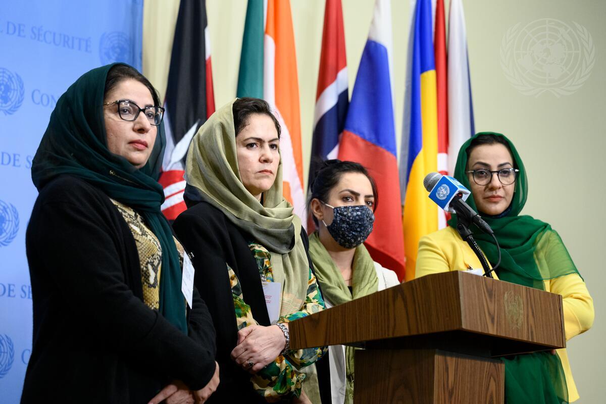 Press Briefing with Women from Afghanistan