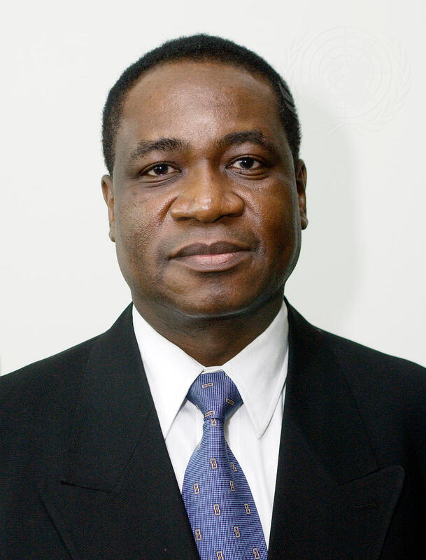 Portrait of Permanent Representative of Central African Republic