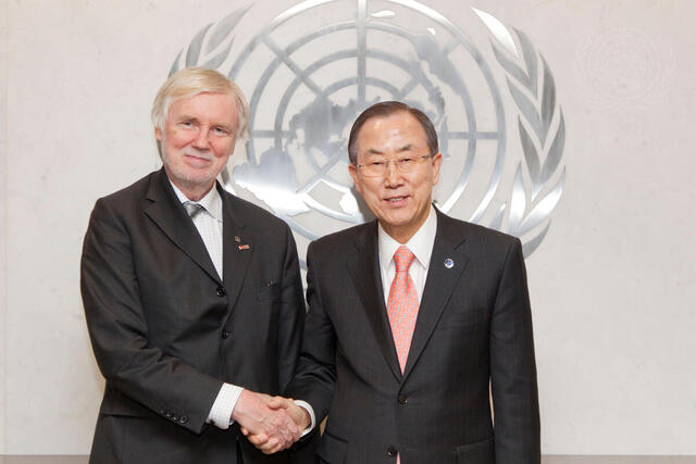 Secretary-General Meets Foreign Minister of Finland