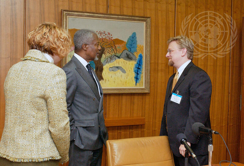 SECRETARY-GENERAL INTERVIEWED BY DIRECTOR OF COMMUNICATION AND OUTREACH OF STANLEY FOUNDATION
