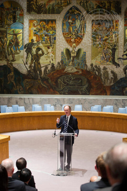 Inauguration of Newly Renovated Security Council Chamber
