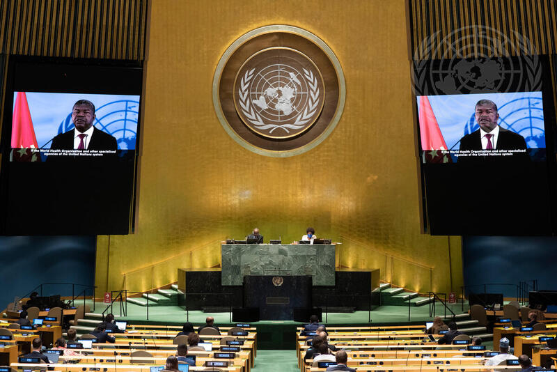 President of Republic of Angola Addresses General Assembly Debate