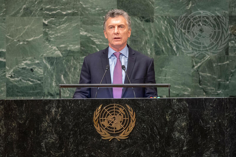 President of Argentina Addresses General Assembly