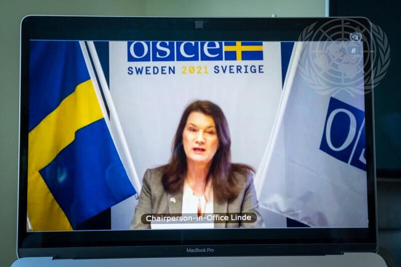 Security Council Holds Videoconference in Connection with OSCE Chairperson-in-Office