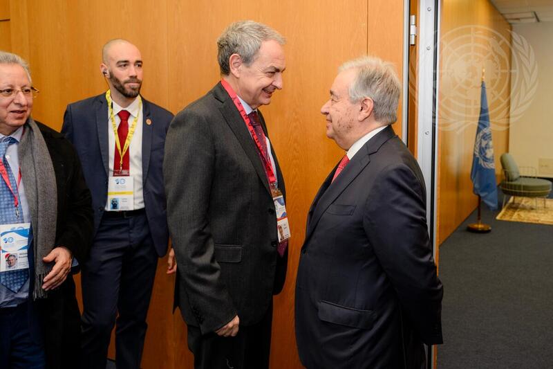 Secretary-General Attends Global Forum of UN Alliance of Civilizations